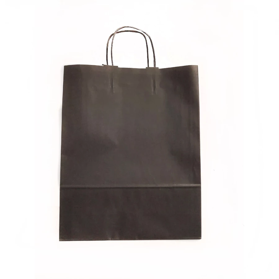 Bolsa de papel A3 blanda - Negra