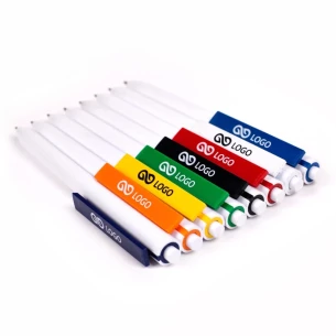 Bolígrafo Comet White - Verde