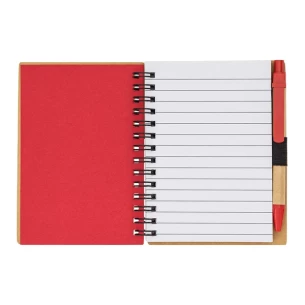 Cuaderno liso Smile - Rojo