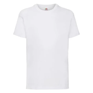 Camiseta infantil FOTL ValueWeight - Blanco