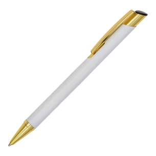 Bolígrafo de aluminio Lindi - Blanco