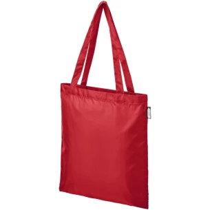 Bolsa de la compra de plástico reciclado Sai - Roja