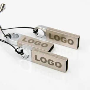 Pendrive Redondo 16Gb - Plata