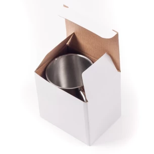 Taza de acero - Plata