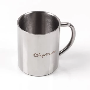 Taza de acero - Plata