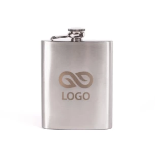 Petaca 200ml - Plata