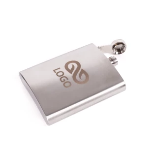 Petaca 200ml - Plata