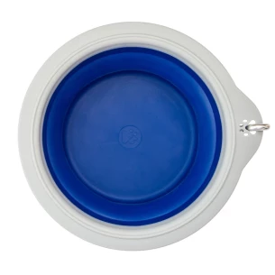 Comedero plegable Doggie - Azul