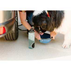 Comedero plegable Doggie - Azul