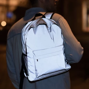 Mochila reflectante Antar - Plata