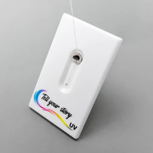 Espejo con hilo dental Looky - Blanco