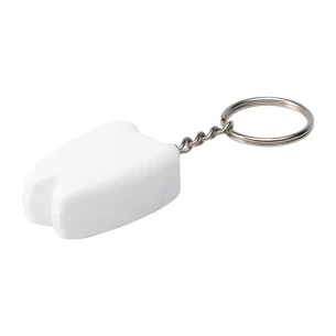 Toothy dental floss fob - Blanco