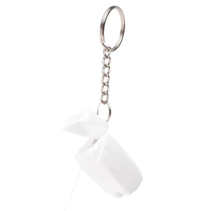 Toothy dental floss fob - Blanco