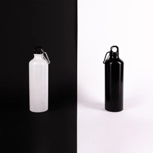 Botella de aluminio Easy Tripper 800 ml - Blanca