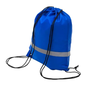 Bolsa de deporte con cinta reflectante - azul