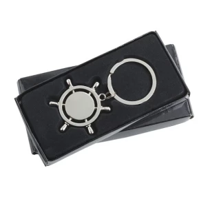 Llavero metálico Volante - Plata