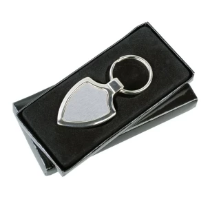 Llavero metálico emblema - Plata