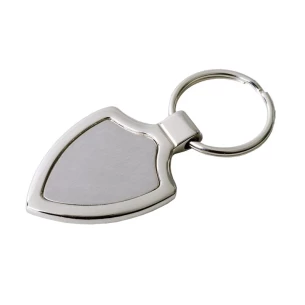 Llavero metálico emblema - Plata