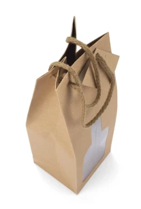 Bolsa de vino GABA - Marrón
