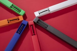 Bolígrafo RIO en estuche - Azul