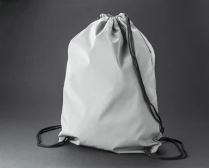 Bolsa con cordón VISI - Gris