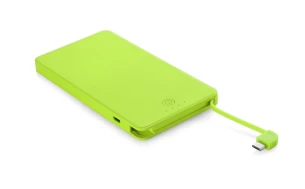 Power bank VIVID 4000 mAh - Verde brillante