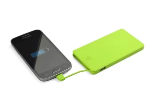 Power bank VIVID 4000 mAh - Verde brillante