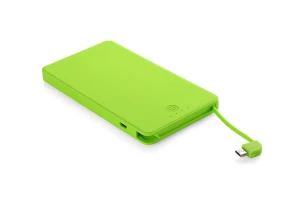 Power bank VIVID 4000 mAh - Verde brillante