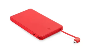Power bank VIVID 4000 mAh - Rojo