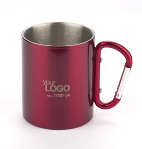 Taza CAMP con mosquetón - Roja