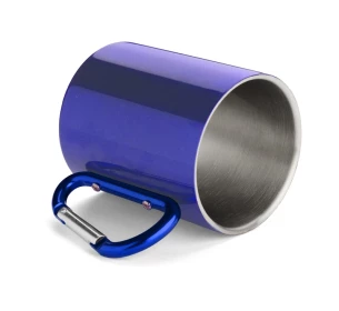 Taza CAMP con mosquetón - Azul