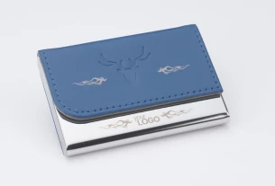 Tarjetero TIVAT - Azul marino