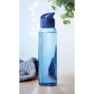 Botella de cristal de Praga - Azul