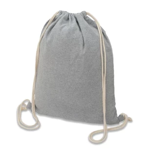 Mochila de algodón 340 g/m2 Preston - Gris