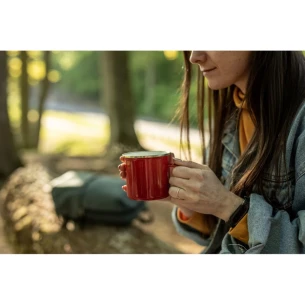 Taza esmaltada Taeris - Roja