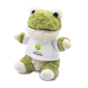 Rana de peluche Ponddie - Verde