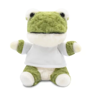 Rana de peluche Ponddie - Verde