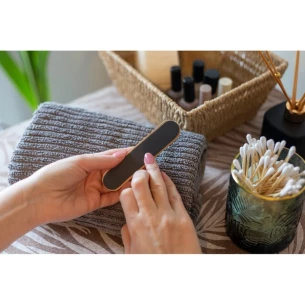 Olivia lima de uñas de bambú - madera