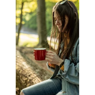 Taza esmaltada Taeris - Blanca
