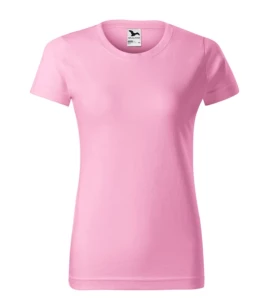 Camiseta básica de mujer - Rosa claro