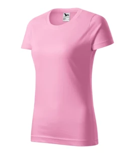 Camiseta básica de mujer - Rosa claro