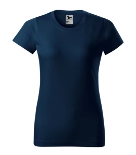 Camiseta básica de mujer - Azul marino