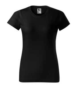 Camiseta básica de mujer - Negra
