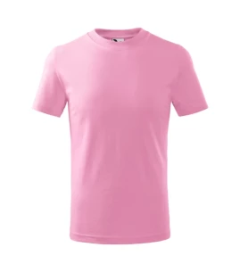 Camiseta niño Basic - Rosa claro