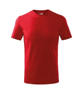 Camiseta básica para niños - Roja