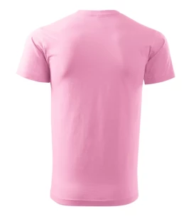 Camiseta básica de hombre - Rosa claro