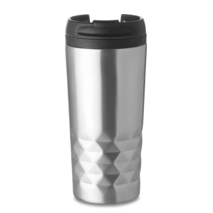 Taza térmica - TAMPAS - plata mate