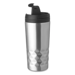 Taza térmica - TAMPAS - plata mate