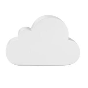 Nube antiestrés - CLOUDY - blanco