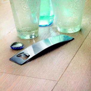 Abridor, acero inoxidable - BARRY - plata mate